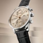 IWC Portuguese Chronograph IW371624 Replica: The Golden Balance of Dune Aesthetics and Mechanical Poetry